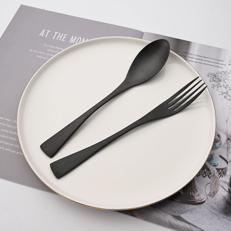 Luxury Silverware Set Flatware Cutlery 18