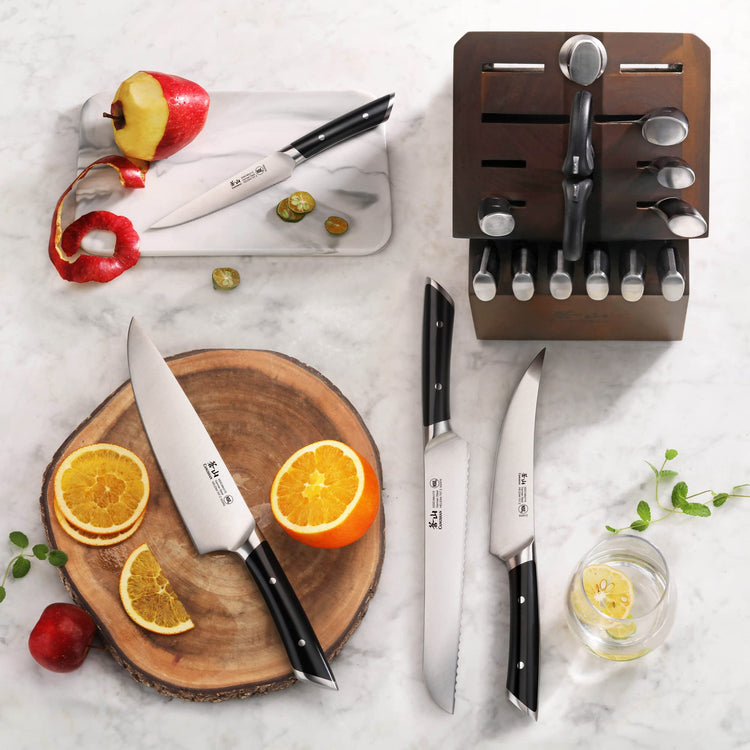 HELENA Series German Steel Forged Knife Block Set