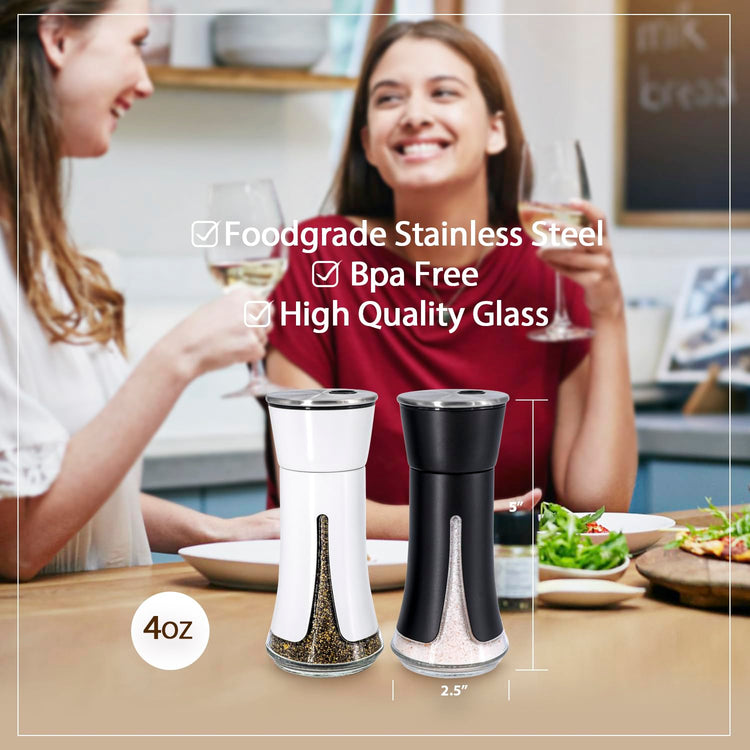 Farmhouse Salt and Pepper Shakers