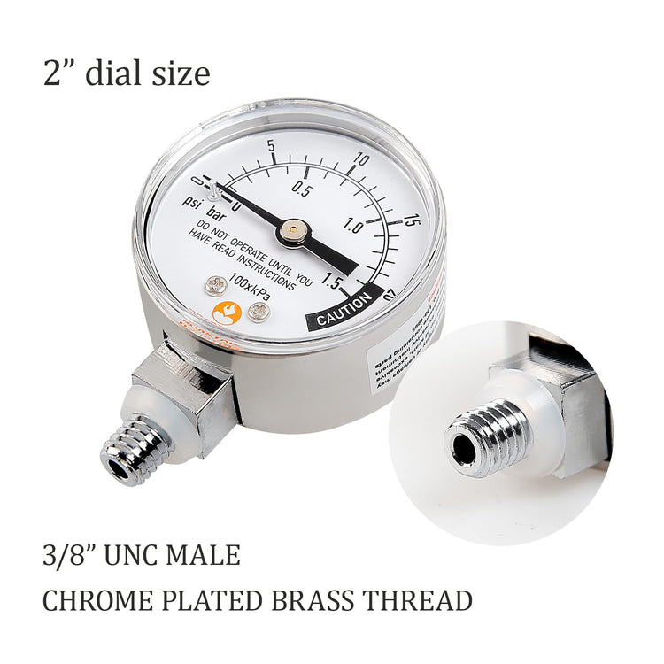 Stainless Steel Pressure Cooker Gauge