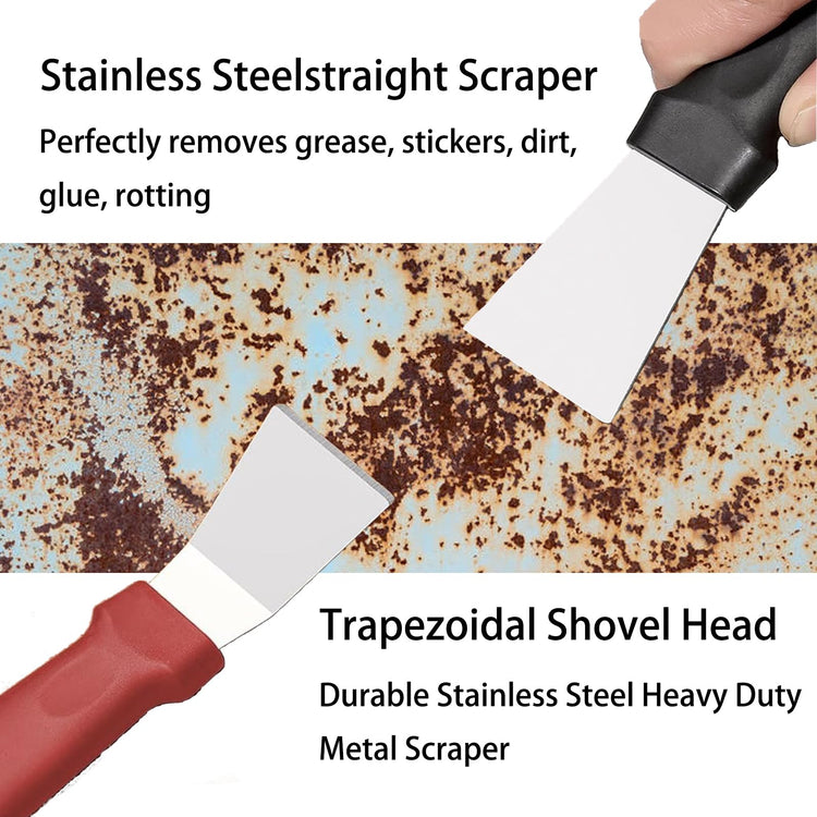 7 Pcs Multi Purpose Crevice Cleaning Brush Tool for Stubborn Kitchen Grease Stains