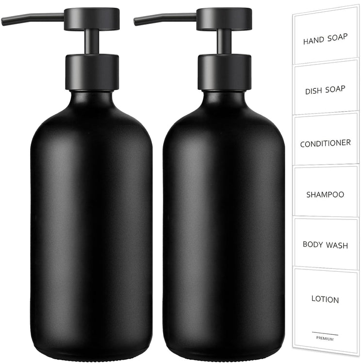 Black Soap Dispenser (2 Count)