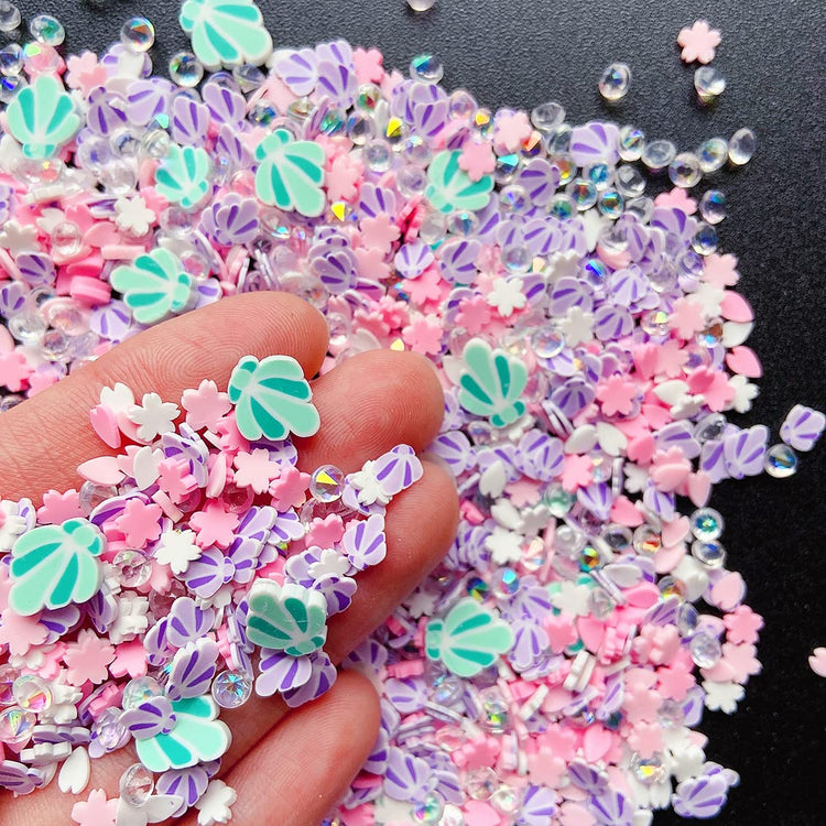 Fake Sprinkles Resin Sprinkles Fake Candy Sprinkles Clay Sprinkles Polymer Sprinkles Polymer Clay Slices for Nail Art DIY Crafts Cake Phone Case