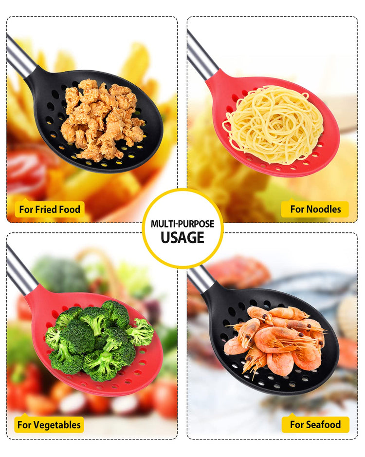 Silicone Kitchen Ladle Strainer (2 Count)