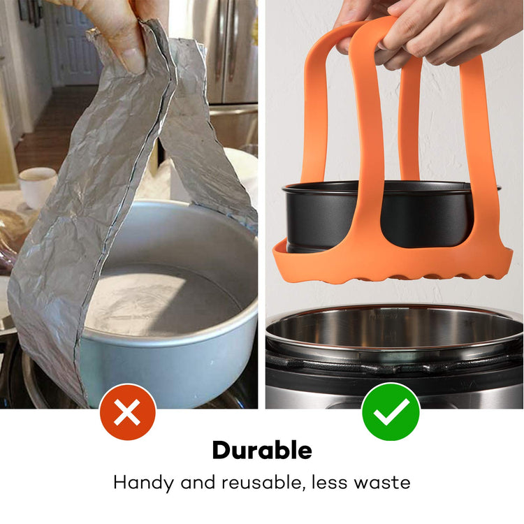 Silicone Pressure Cooker Sling Compatible with Instant Pot 6 & 8 Qt