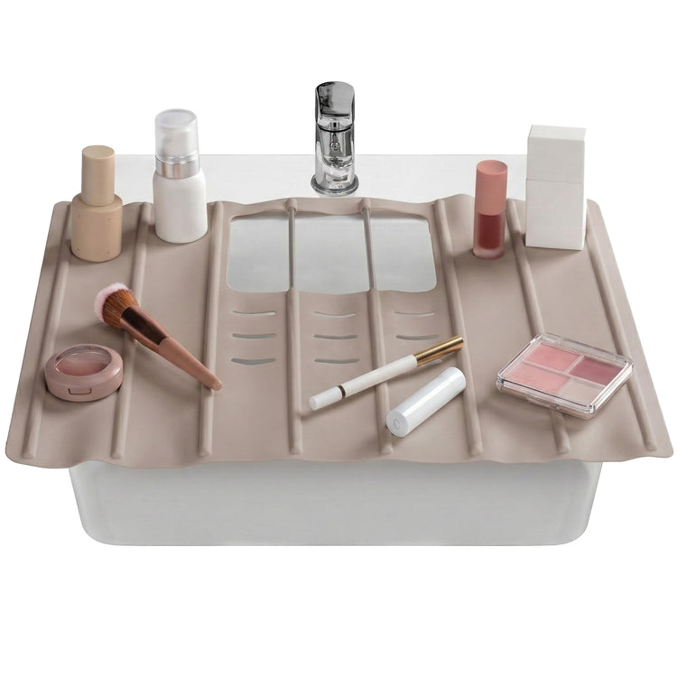 Travel Size Bathroom Sink Cover for Counter Space