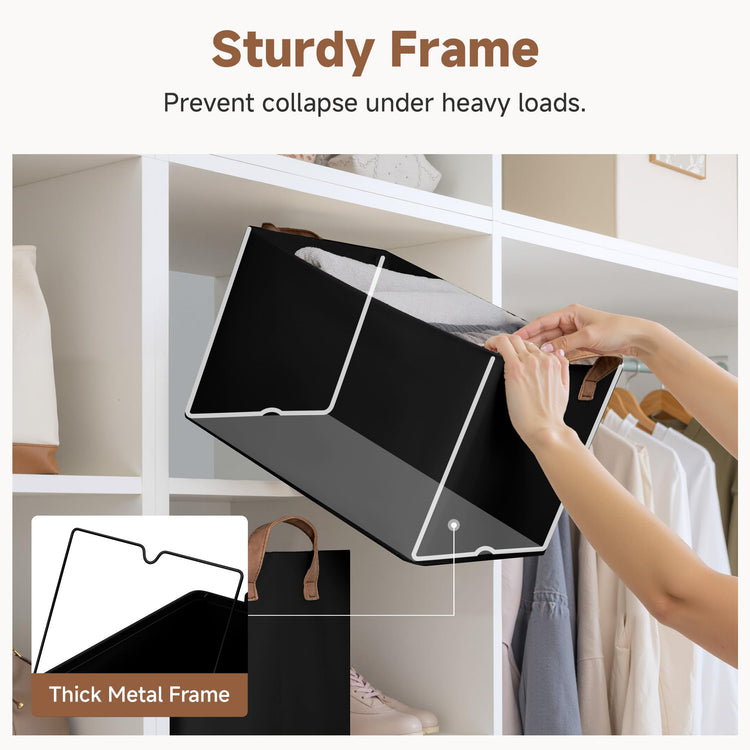 Closet Storage Bins (2 Count)