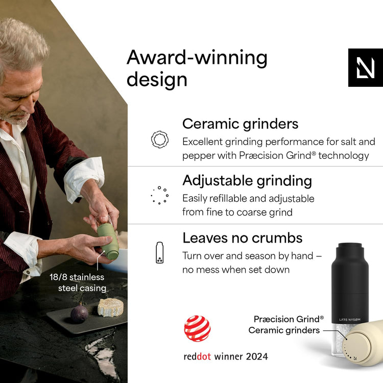Salt and Pepper Grinder Set