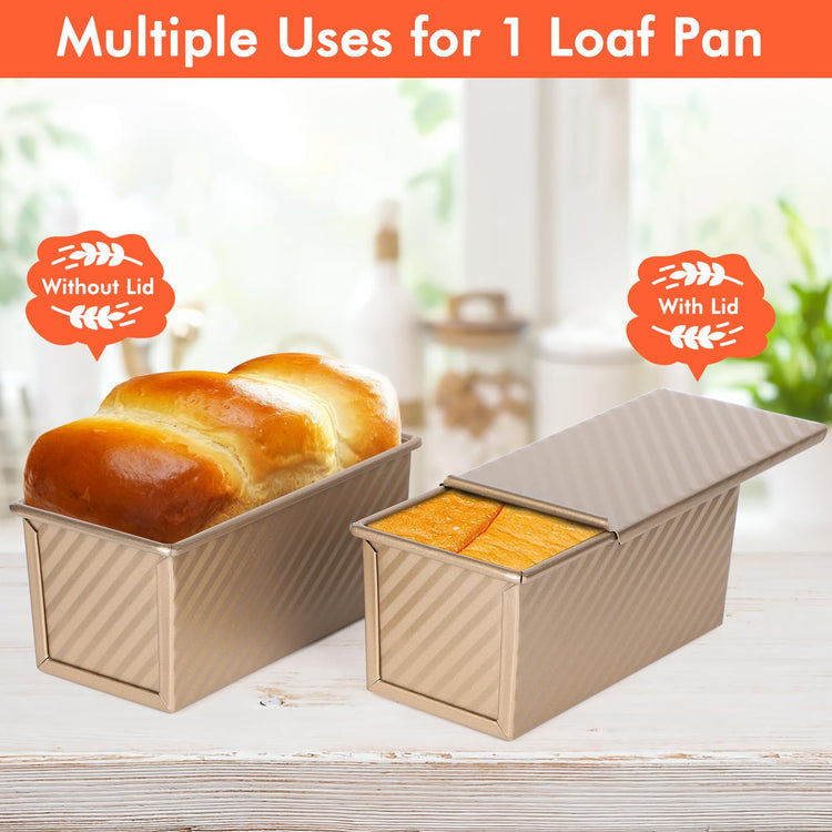 Pullman Loaf Pan with Lid (2 Count)
