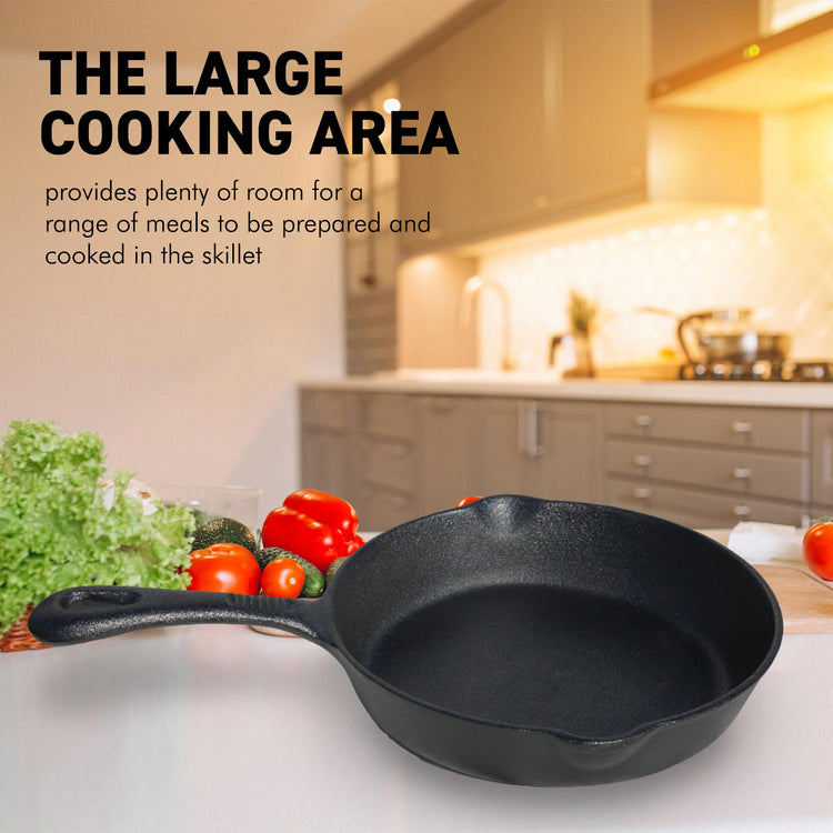8" Cast Iron Oven Safe Tarte Tatin Pan Pan