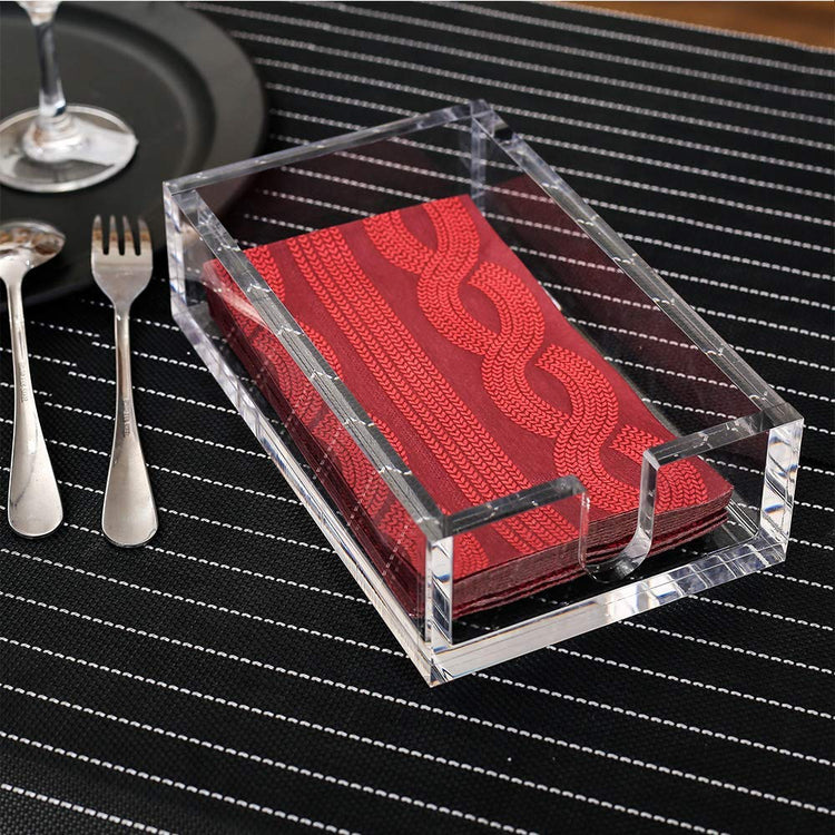 Acrylic Guest Towel Napkin Holder