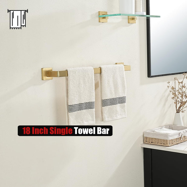 Gold Towel Bar
