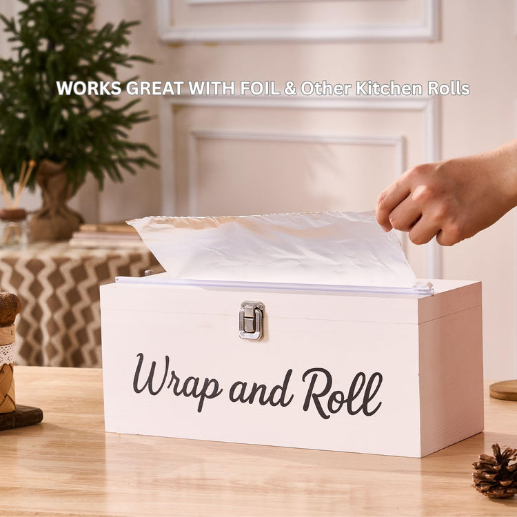 Plastic Wrap Dispenser with Cutter