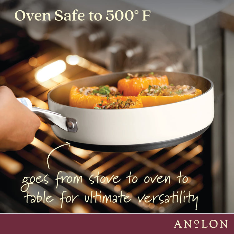 Achieve Hard Anodized Nonstick Cookware Pots and Pans Set