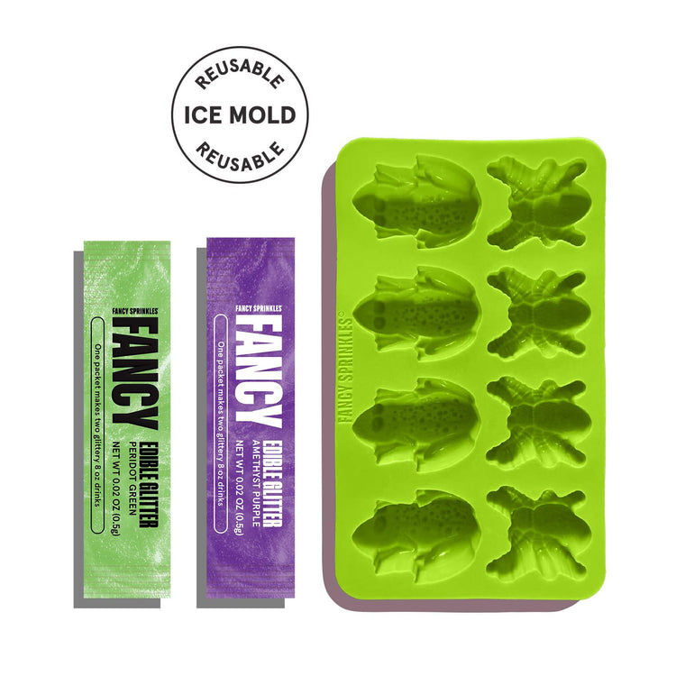 Poisonous Pals Frog & Spider Glitter Ice Kit