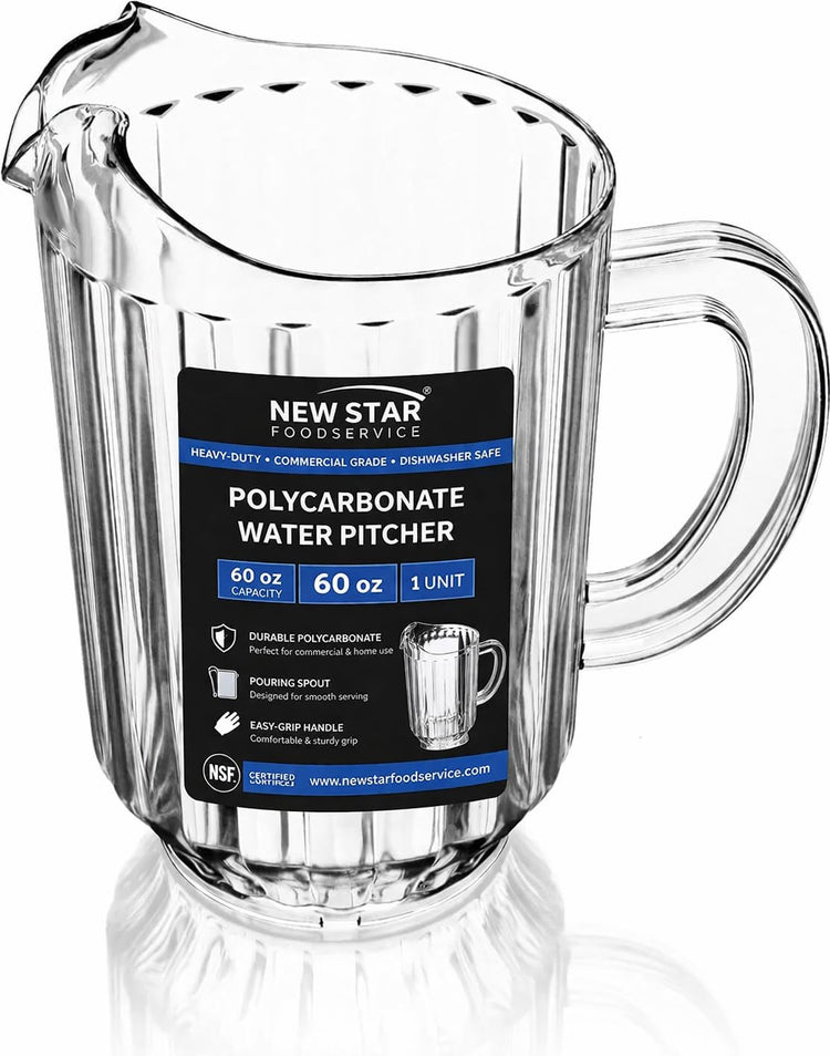 Commercial Polycarbonate Water Pitcher