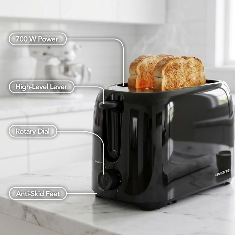 Electric 2 Slice Toaster Machine 6