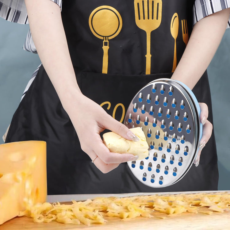 Cheese Grater Citrus Lemon Zester with Food Storage Container & Lid