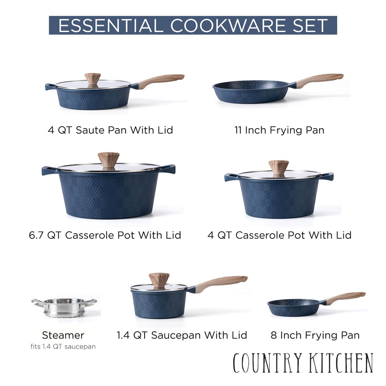 Non Stick Cast Aluminum Cookware Set