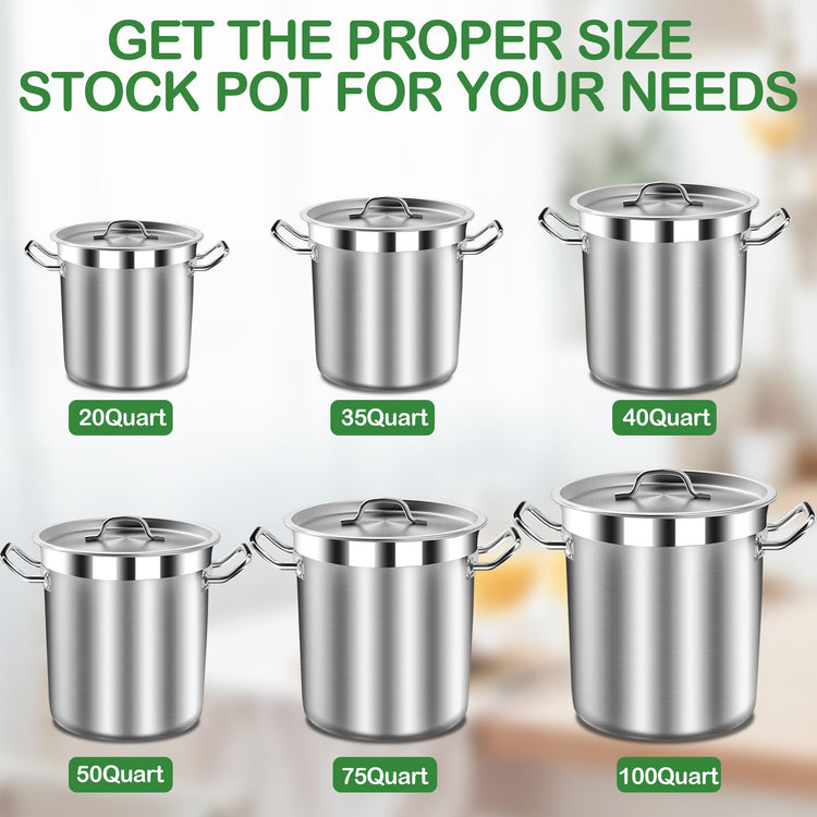 Large Soup Pot with Lid