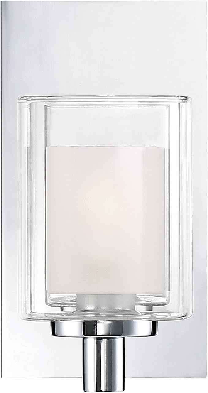 Quoizel Kolt 1-Light Polished Chrome Wall Sconce