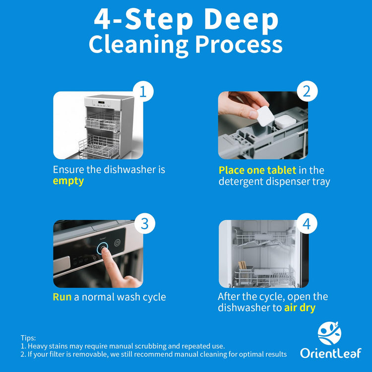 Dishwasher Cleaning Tablets (9 Count)