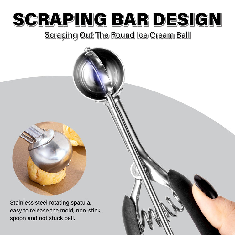 Small Cookie Scoop 2 tsp for Baking