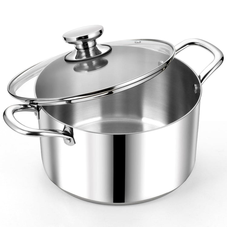 8 Quart Tri Ply Stainless Steel Stock Pot