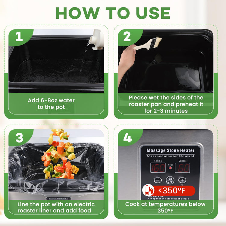 15 Counts Electric Roaster Liners 34 x 18 Inch