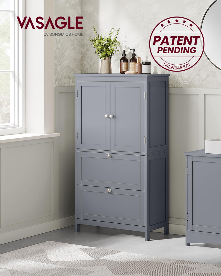 Bathroom Storage Cabinet with 2 Doors