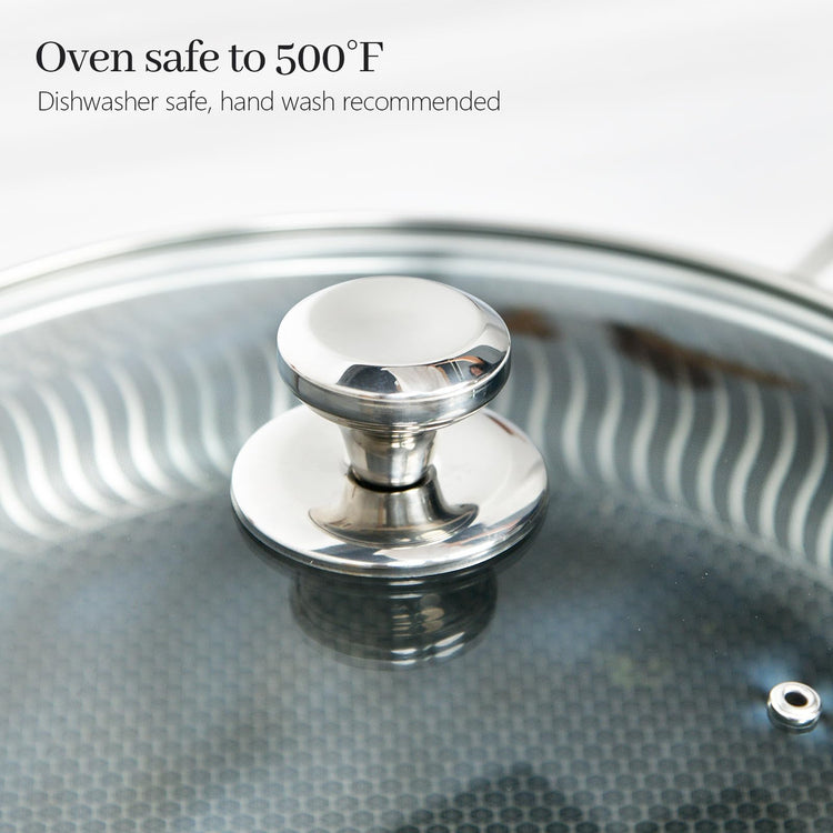 12 In Glass Lid for Frying Pan