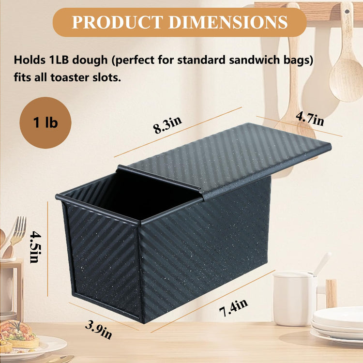 Pullman Loaf Pan with Lid