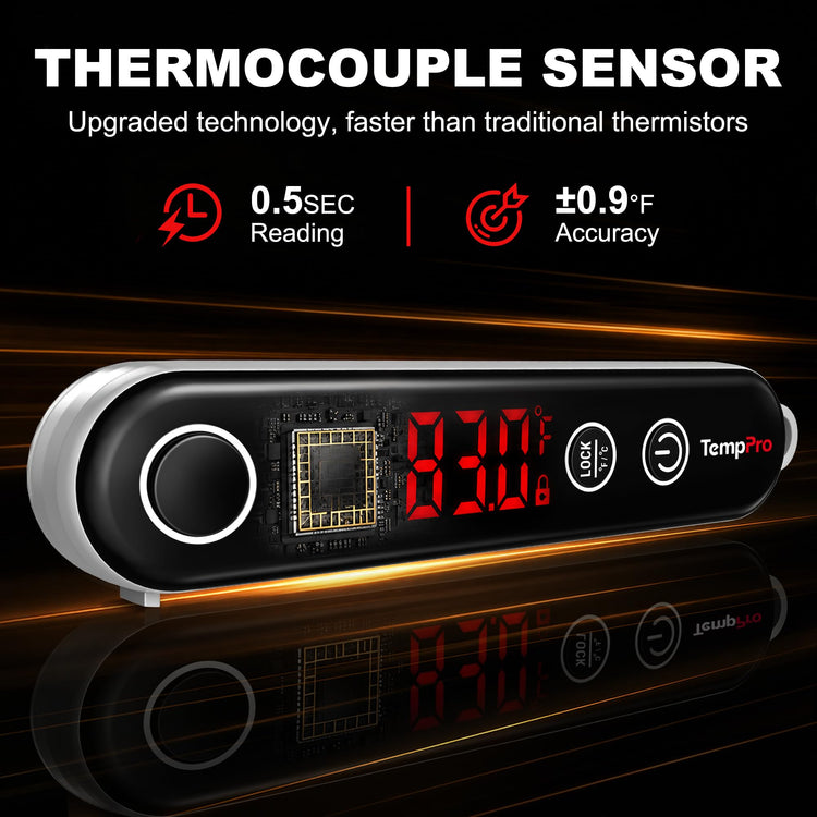 TempSwift 0.5 Sec Instant Read Meat Thermometer Digital