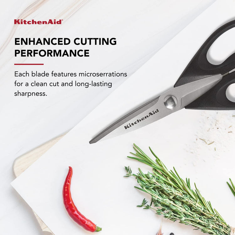 All Purpose Kitchen Shears with Protective Sheath Durable Stainless Steel Scissors