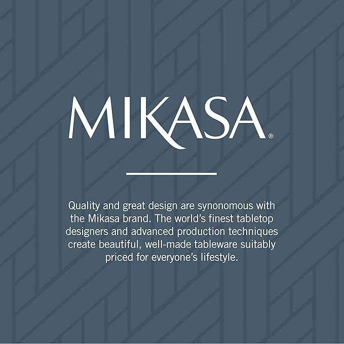 Mikasa Regent Bead 65-Piece Silverware Set, 18/10 Stainless Steel Flatware Service for 12, Includes 5 Serving Tools, Dishwasher Safe Polished Cutlery