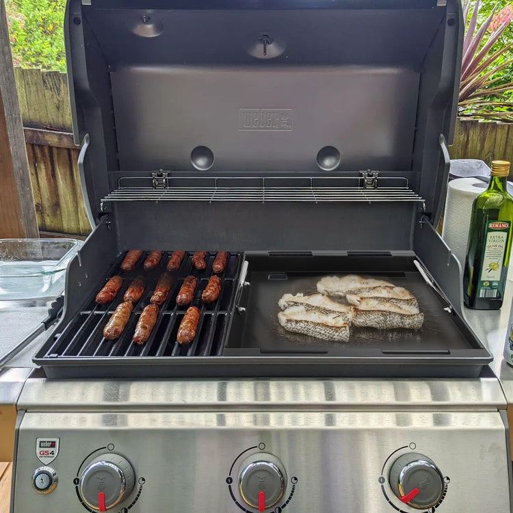 Griddle Inserts & Grate for Weber Genesis II 300 Series Grills