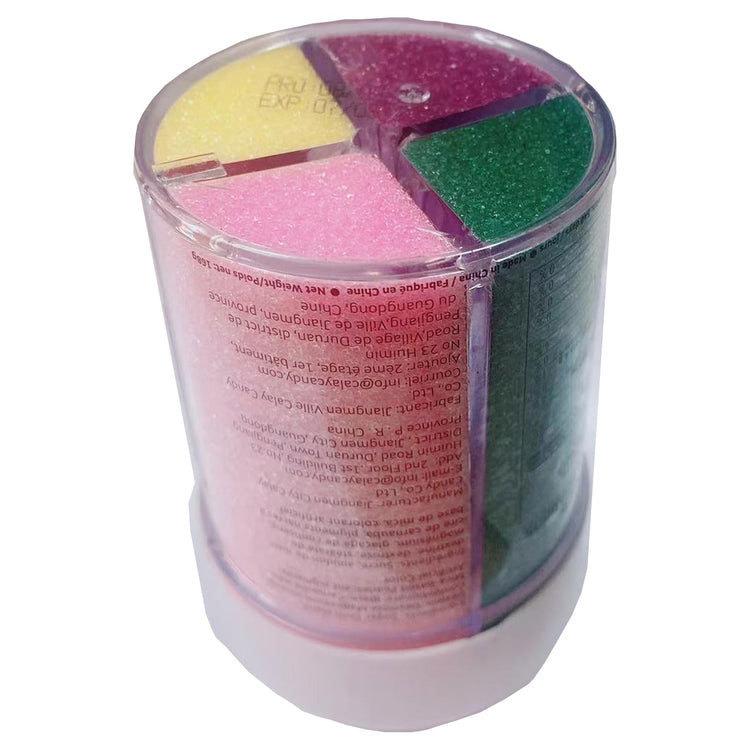 4 Colors Sanding Sugar for Baking Edible Sparkling Coarse Sugar Crystals Sprinkles for Baking Cake Cookie Cupcake Topper Ice Cream Decoration Supplies(Purple Yellow Green Pink)