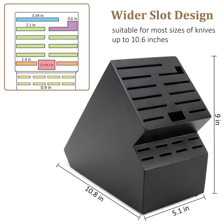 Knife Block for Kitchen Countertop
