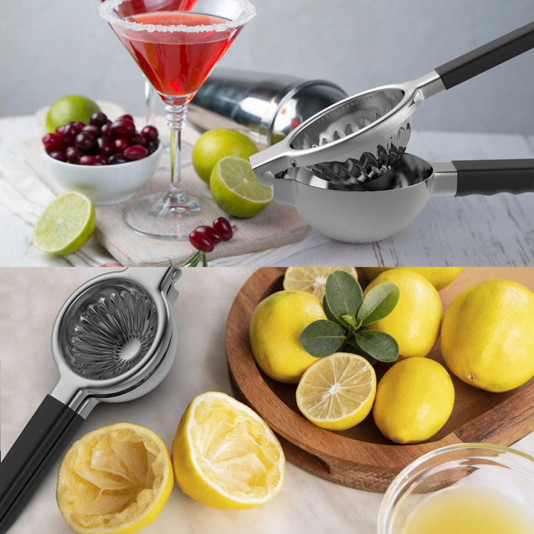 Lemon Squeezer 304 Stainless Steel Large Metal Manual Citrus Juicer
