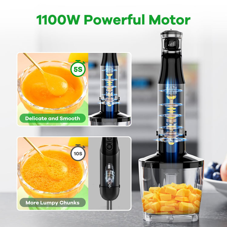 Immersion Blender Handheld Corded