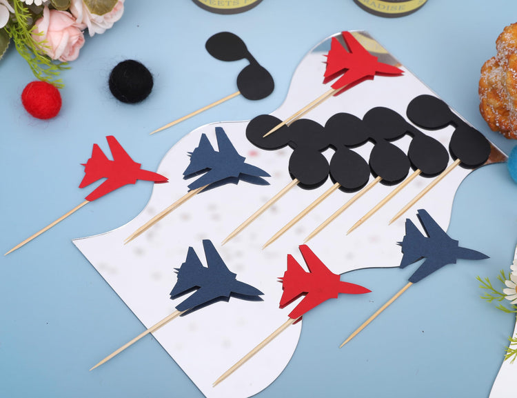 Fighter Party Cupcake Topper