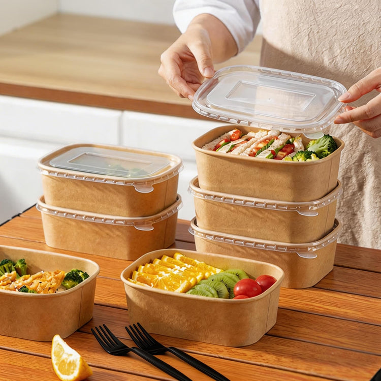 50 Pack 22oz Paper Bowls (50 Count)