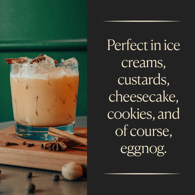 Cook's, Eggnog Flavoring ,for Making Eggnog, Baking, Ice Cream, Custard, Cheesecake, and Cookies, 8 oz - Nestoria