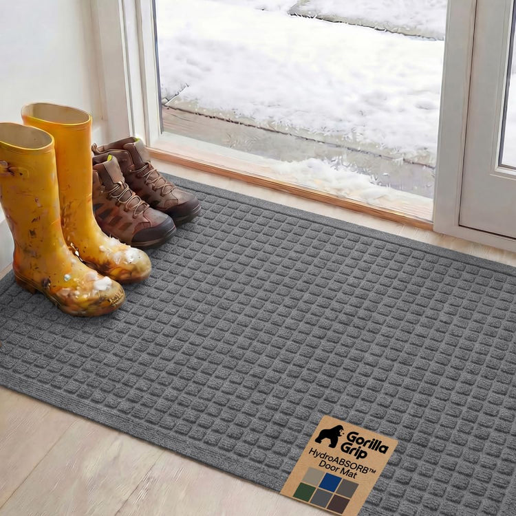 Ultra Absorbent Front Door Mat Outside Entrance