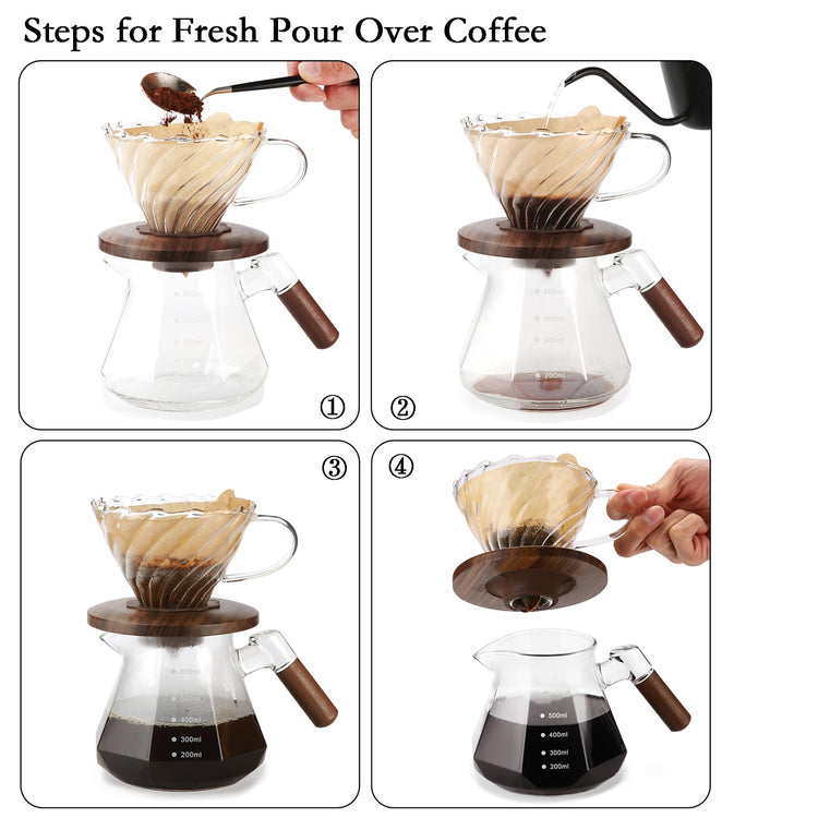 Pour Over Coffee Dripper (100 Count)