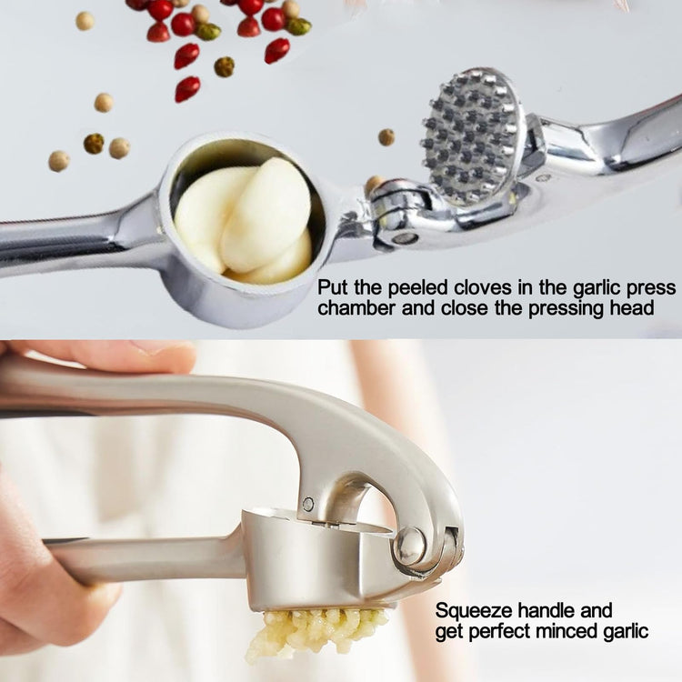 Garlic Press Stainless Steel