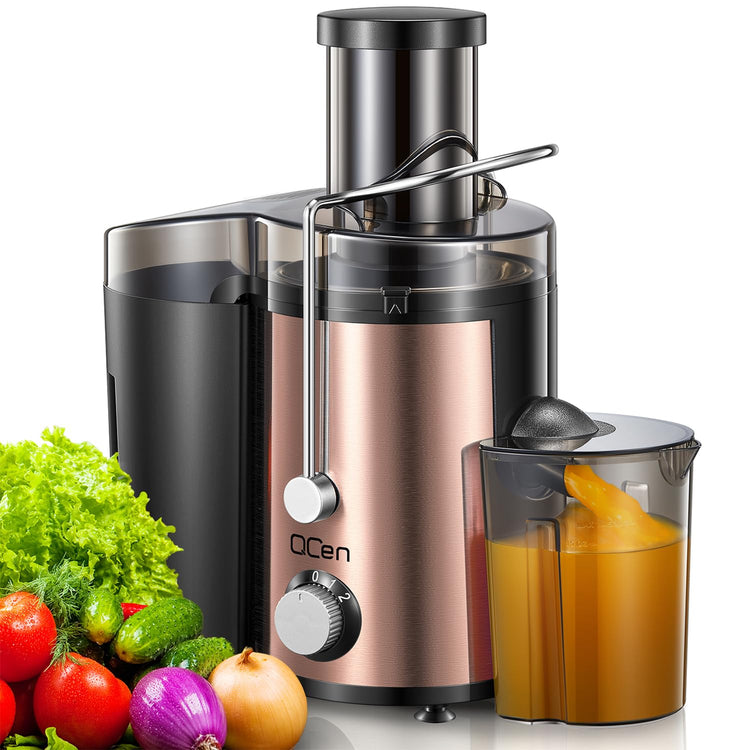 Juicer Machine 800W Centrifugal Juicer with Wide Mouth Feed Chute