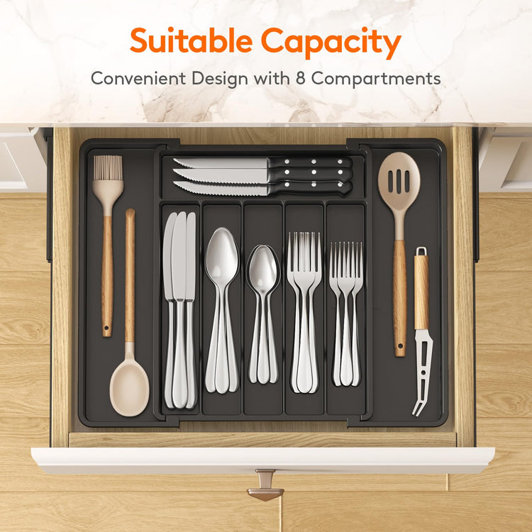 Expandable Silverware Drawer Organizer