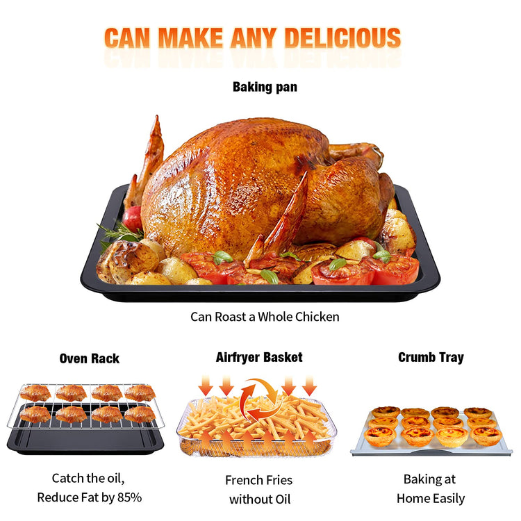 Air Fryer Toaster Oven 26 QT