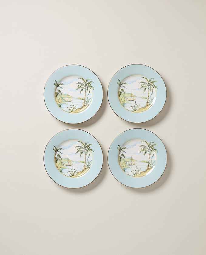 Lenox 897265 British Colonial Tradewind Accent Plates, Set of 4